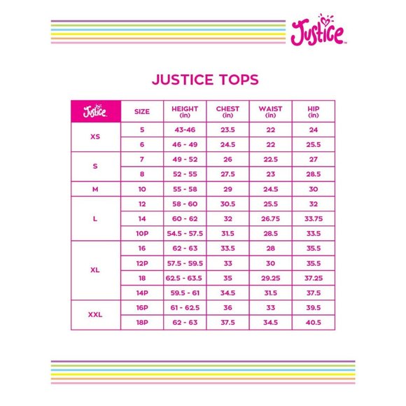 Justice Girls Glitter Tank T-Shirt Short Sleeve Pocket Front Size S (7-8) New - Picture 4 of 4